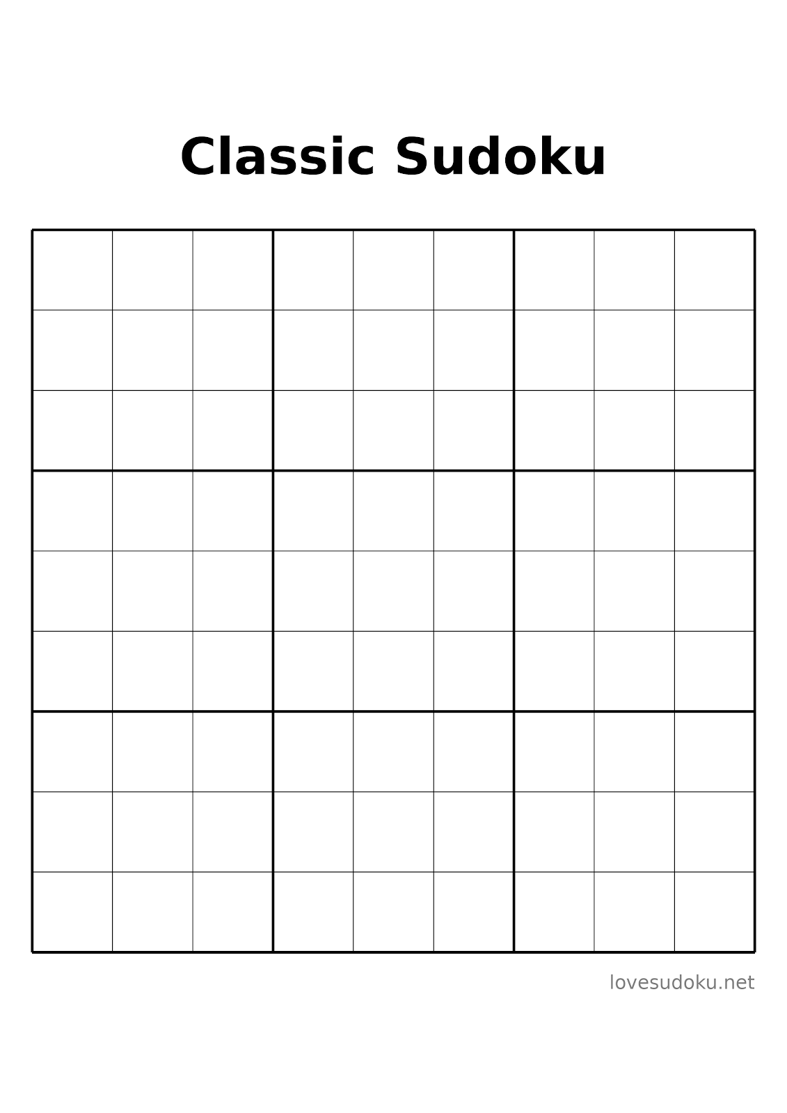 printable beginner sudoku